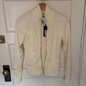 Aritzia TNA Zip Up Sweater